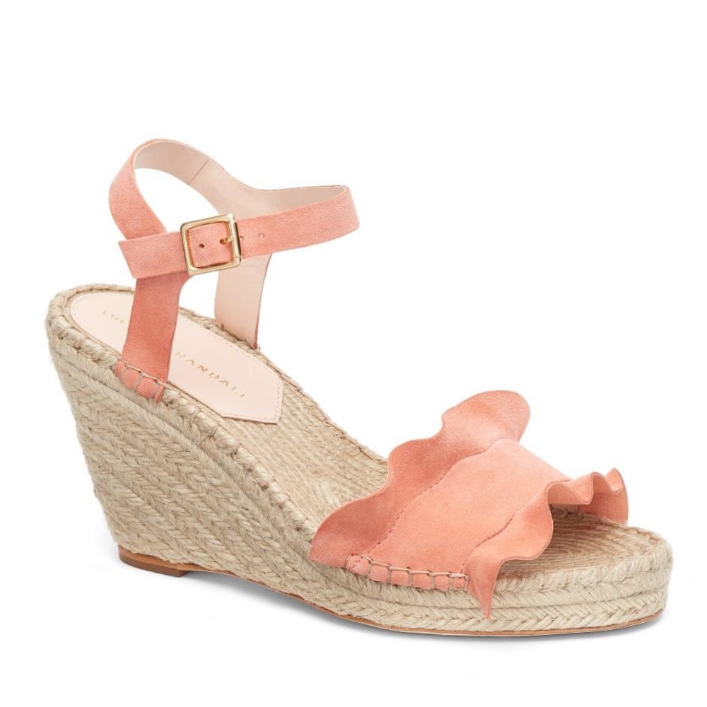 NWT Loeffler Randall Gabby espadrille wedges size 8.5